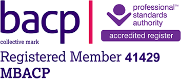 Accredited voluntary register - BACP registered member 041429